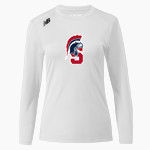 Southwestern Spartans <span class="pdp-name-mascot">Southwestern Spartans</span> New Balance Women's Long-Sleeve Tech Tee Front Thumbnail