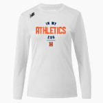 Hope College Online Athletics Store <span class="pdp-name-mascot">Hope Flying Dutch</span> New Balance Women's Long-Sleeve Tech Tee Front Thumbnail