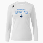 MONTPELIER HIGH SCHOOL LOCOMOTIVES <span class="pdp-name-mascot">MONTPELIER LOCOMOTIVES</span> New Balance Women's Long-Sleeve Tech Tee Front Thumbnail