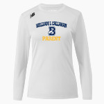 William L Callahan Broncos New Balance Women's Long-Sleeve Tech Tee Front Thumbnail