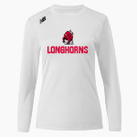 DOVER HIGH SCHOOL LONGHORNS New Balance Women's Long-Sleeve Tech Tee Front Thumbnail