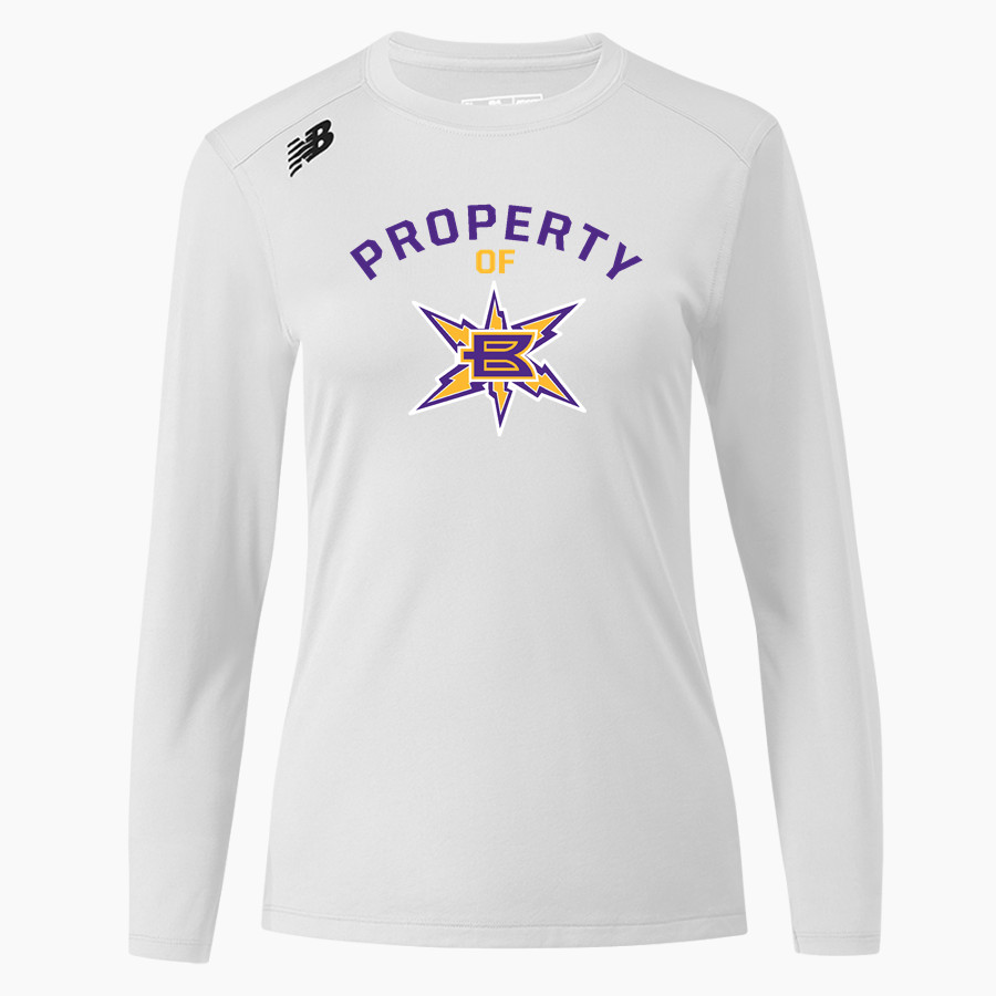 Birmingham Thunderbolts Premier SOFTBALL <span class="pdp-name-mascot">Birmingham Thunderbolts Softball</span> New Balance Women's Long-Sleeve Tech Tee
