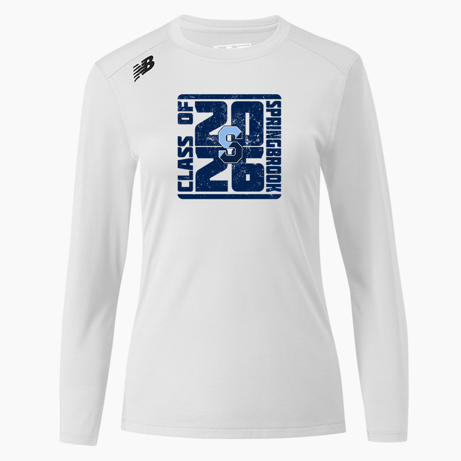 Springbrook Blue Devils <span class="pdp-name-mascot">Springbrook Blue Devils</span> New Balance Women's Long-Sleeve Tech Tee