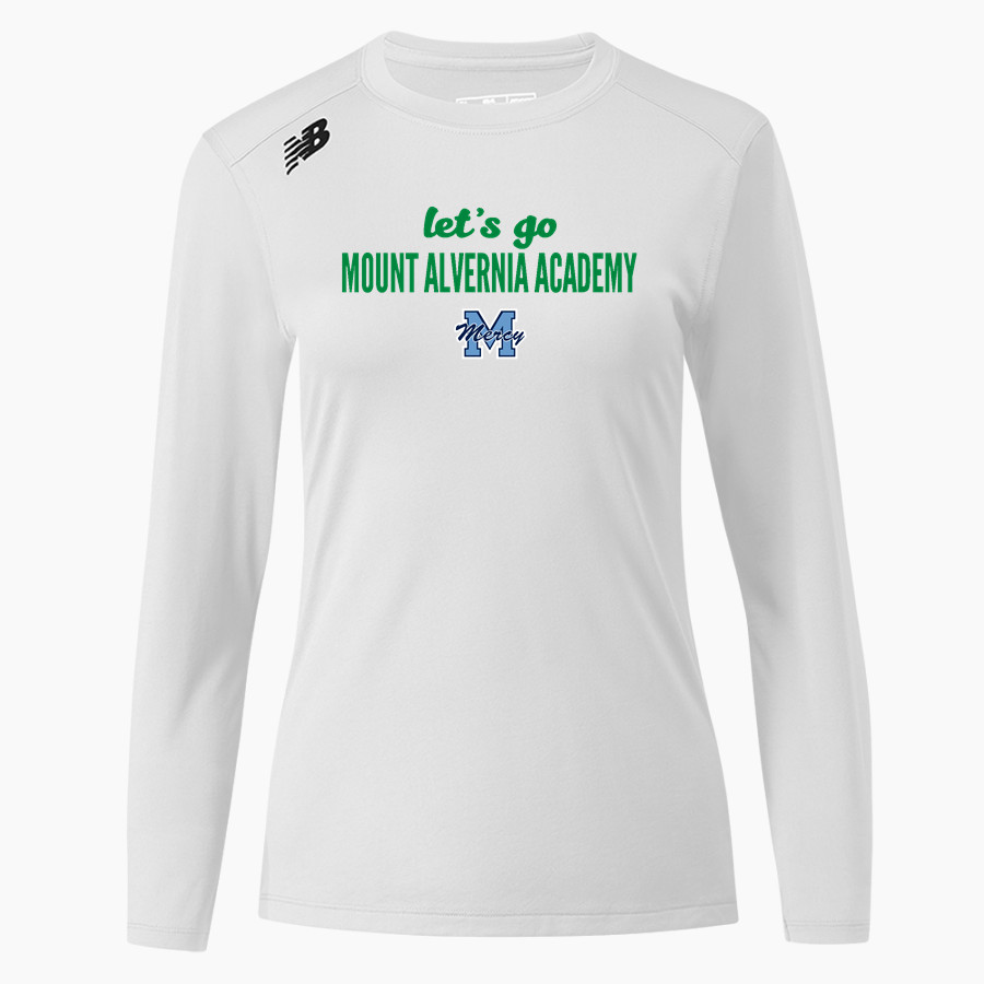 Mount Alvernia Academy Hawks New Balance Women's Long-Sleeve Tech Tee