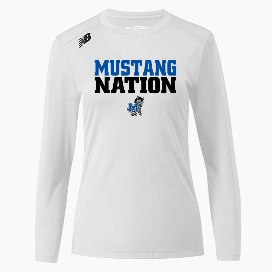MacArthur Elementary Mustangs New Balance Women's Long-Sleeve Tech Tee