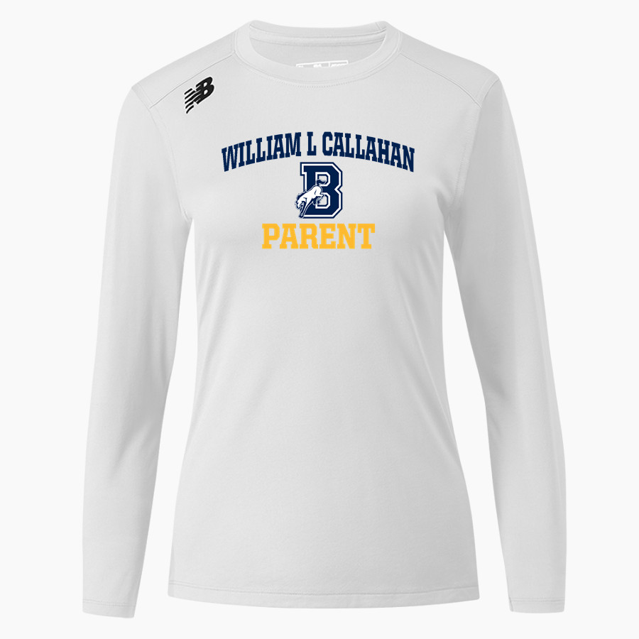 William L Callahan Broncos New Balance Women's Long-Sleeve Tech Tee
