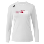 LOWELL HIGH SCHOOL RED DEVILS <span class="pdp-name-mascot">LOWELL RED DEVILS</span> New Balance Women's Long-Sleeve Tech Tee Front Thumbnail