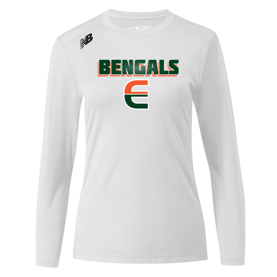 Plainfield East Bengals <span class="pdp-name-mascot">Plainfield East</span> New Balance Women's Long-Sleeve Tech Tee