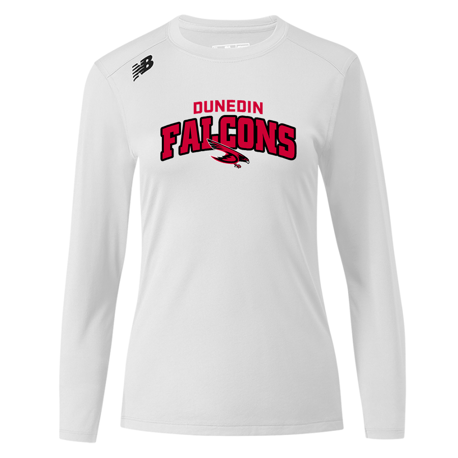 Dunedin Falcons <span class="pdp-name-mascot">Dunedin High School Falcons</span> New Balance Women's Long-Sleeve Tech Tee