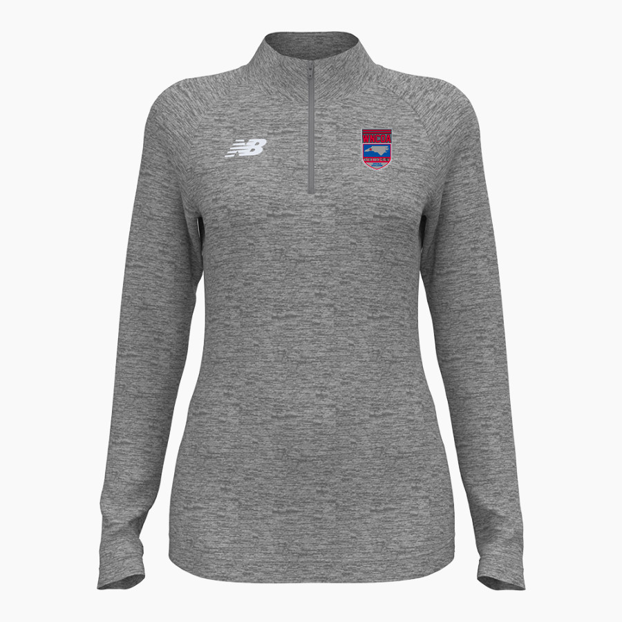 Western North Carolina Officials Association <span class="pdp-name-mascot">Western North Carolina Officials Accociation</span> New Balance Women's Athletics Half Zip 2.0