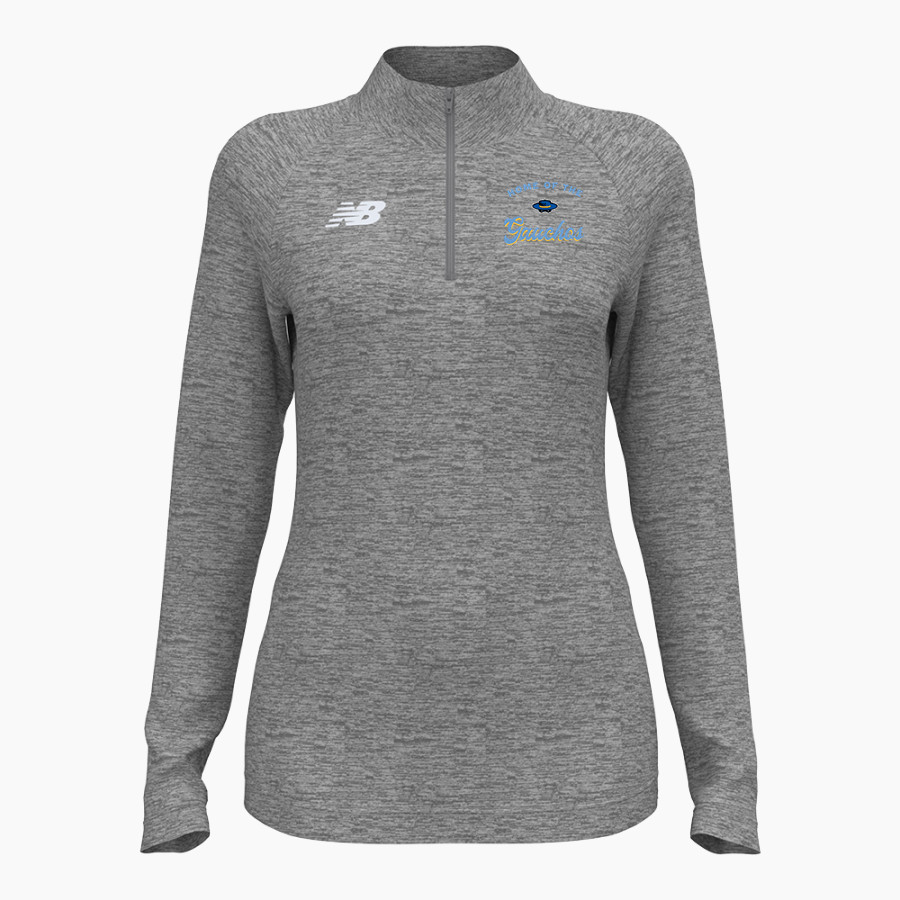 EL CAPITAN HIGH SCHOOL GAUCHOS <span class="pdp-name-mascot">EL CAPITAN GAUCHOS</span> New Balance Women's Athletics Half Zip 2.0