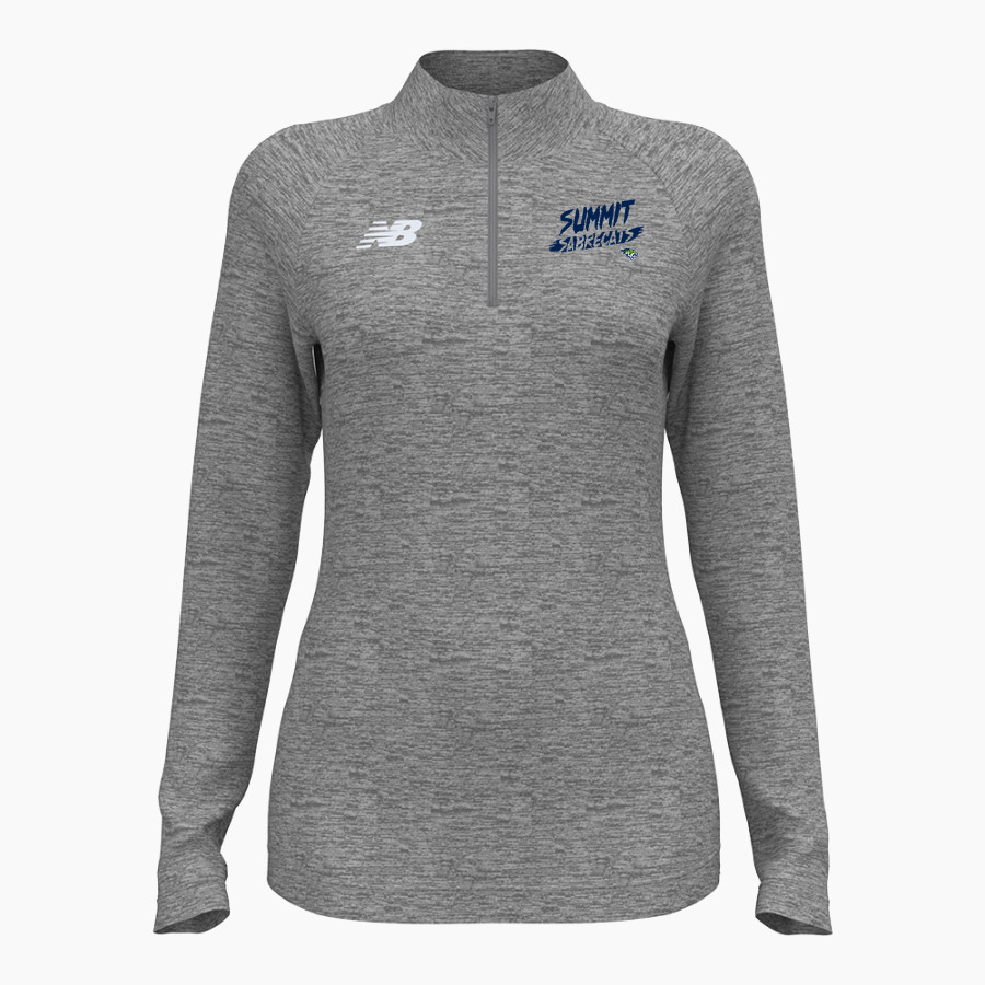 Summit Sabrecats New Balance Women's Athletics Half Zip 2.0
