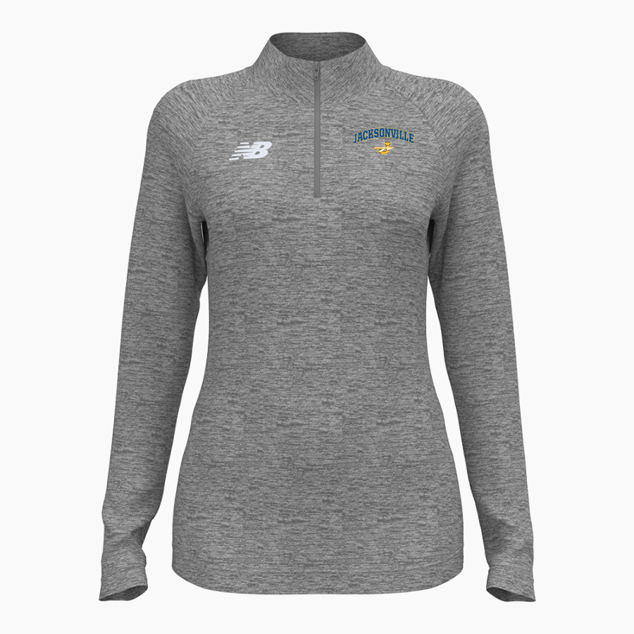 JACKSONVILLE HIGH SCHOOL INDIANS <span class="pdp-name-mascot">JACKSONVILLE INDIANS/MAIDENS</span> New Balance Women's Athletics Half Zip 2.0