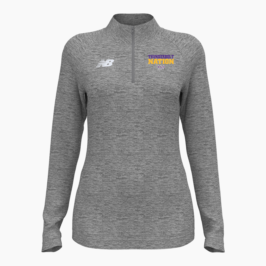 Birmingham Thunderbolts Premier SOFTBALL <span class="pdp-name-mascot">Birmingham Thunderbolts Softball</span> New Balance Women's Athletics Half Zip 2.0