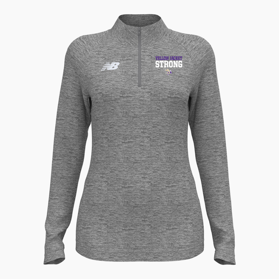 Defiance College Yellow Jackets New Balance Women's Athletics Half Zip 2.0