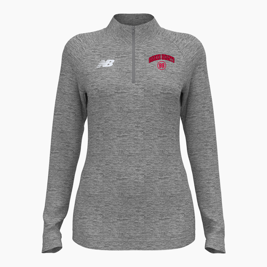 Shaker Heights Schools <span class="pdp-name-mascot">Shaker Heights</span> New Balance Women's Athletics Half Zip 2.0