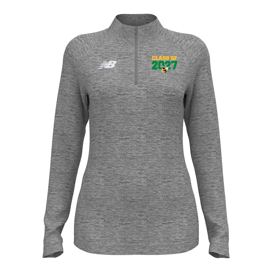WINDSOR HIGH SCHOOL YELLOW JACKETS <span class="pdp-name-mascot">WINDSOR YELLOW JACKETS</span> New Balance Women's Athletics Half Zip 2.0
