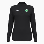 Northeast Hornets New Balance Women's Athletics Half Zip 2.0 Front Thumbnail