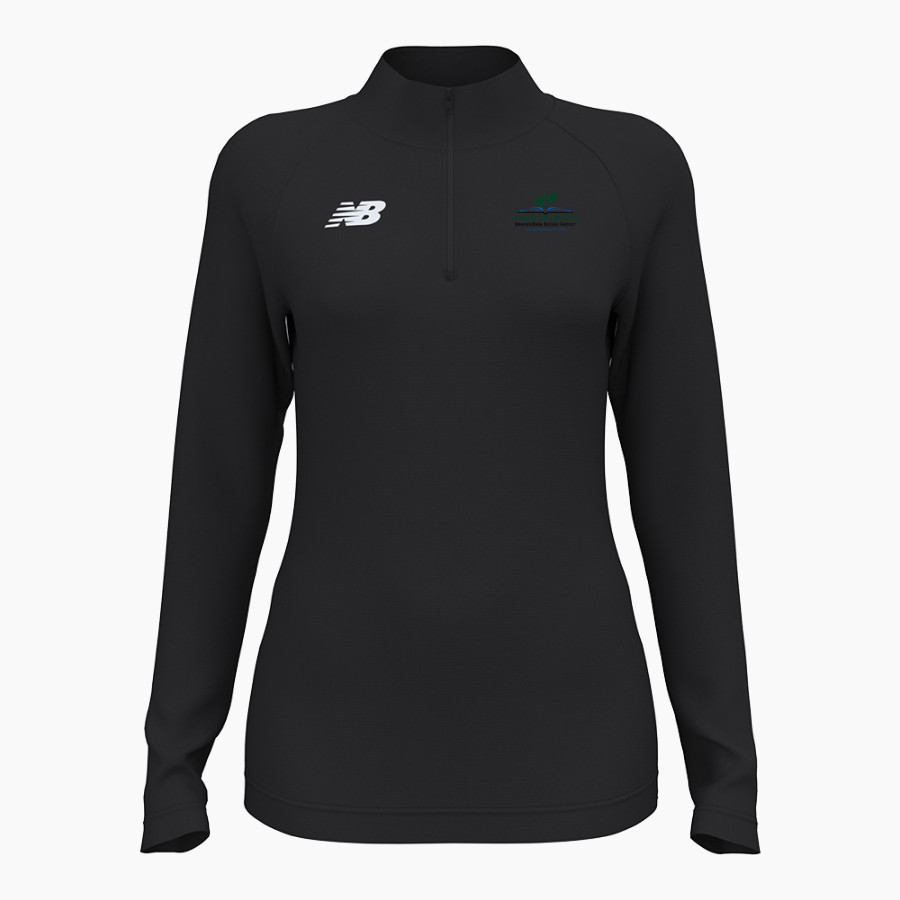 Gogebic-Ontonagon Intermediate School District <span class="pdp-name-mascot">Gogebic-Ontonagon Intermediate School District</span> New Balance Women's Athletics Half Zip 2.0