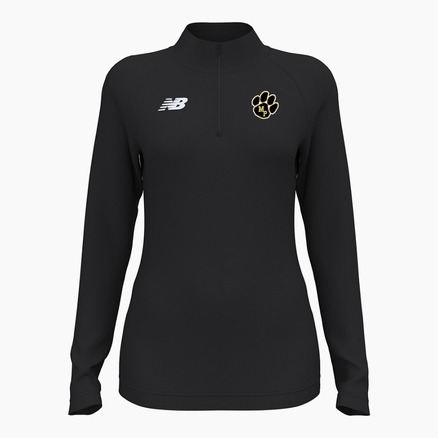 Manassas Park Cougars New Balance Women's Athletics Half Zip 2.0