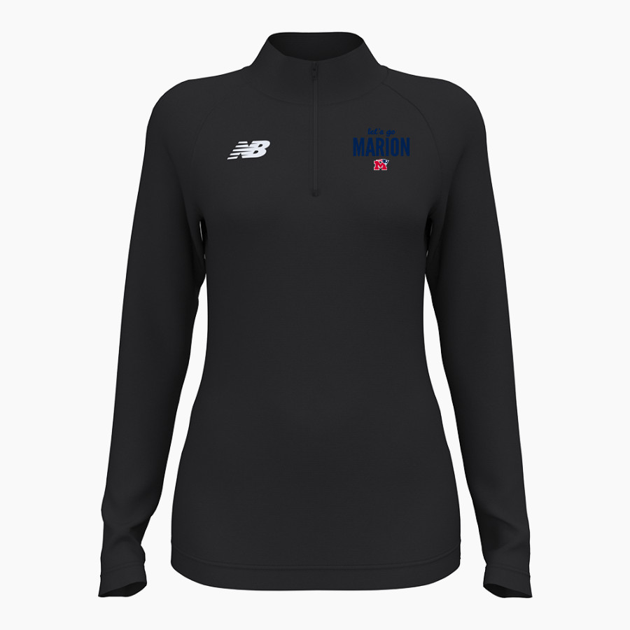 Marion Patriots <span class="pdp-name-mascot">Marion High School Patriots</span> New Balance Women's Athletics Half Zip 2.0