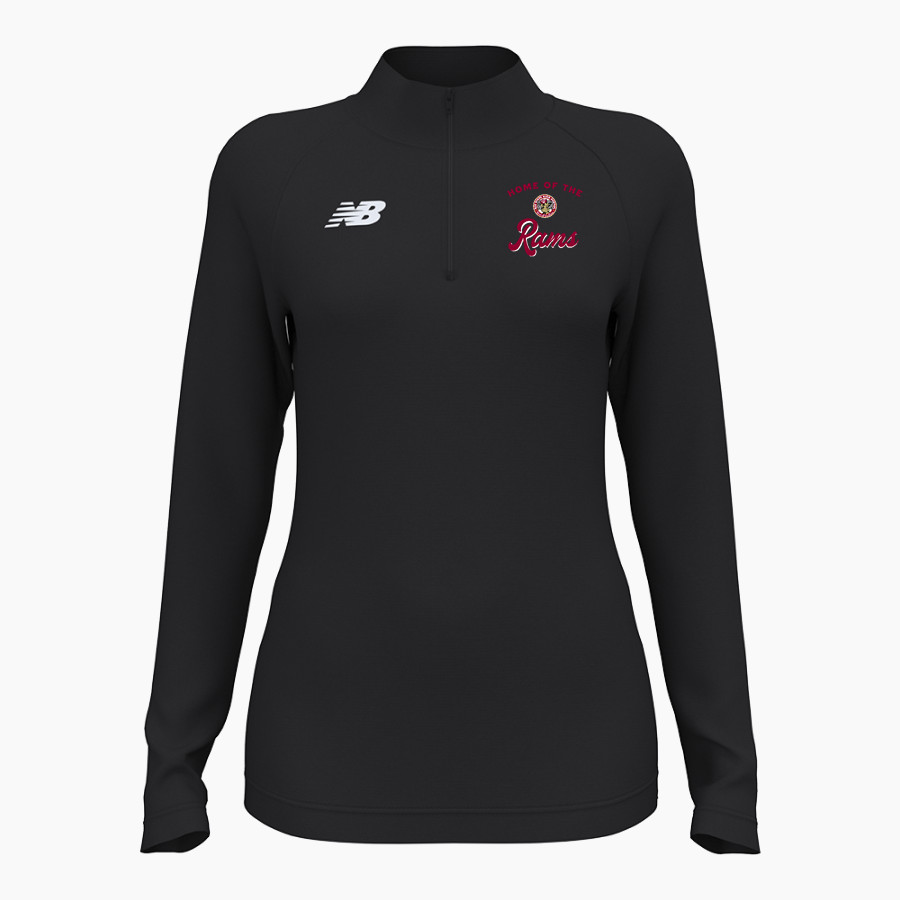 RIO VISTA HIGH SCHOOL RAMS <span class="pdp-name-mascot">RIO VISTA RAMS</span> New Balance Women's Athletics Half Zip 2.0