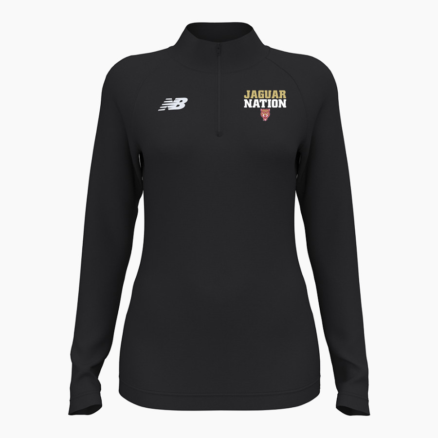 Unity Braxton Jaguars New Balance Women's Athletics Half Zip 2.0