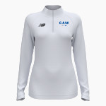 CAM HIGH SCHOOL COUGARS <span class="pdp-name-mascot">CAM COUGARS</span> New Balance Women's Athletics Half Zip 2.0 Front Thumbnail