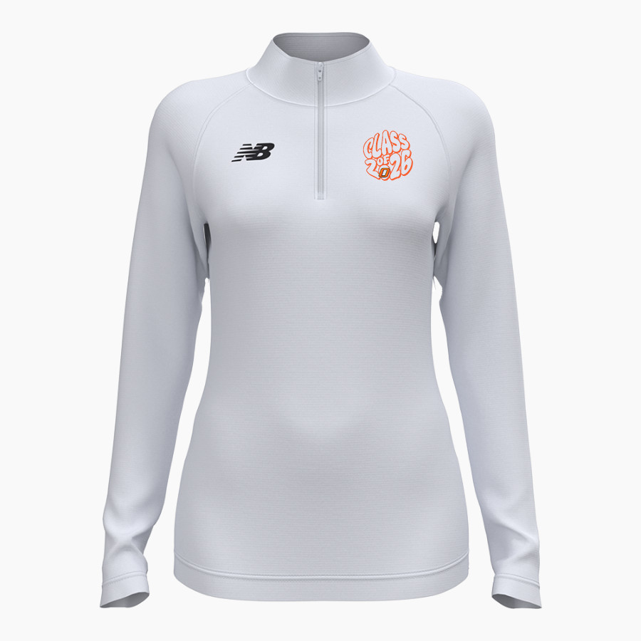 ONAGA HIGH SCHOOL BUFFALOES <span class="pdp-name-mascot">ONAGA BUFFALOES</span> New Balance Women's Athletics Half Zip 2.0
