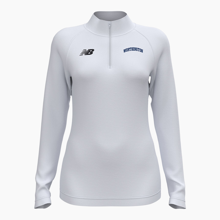 Worthington City Schools Worthington New Balance Women's Athletics Half Zip 2.0