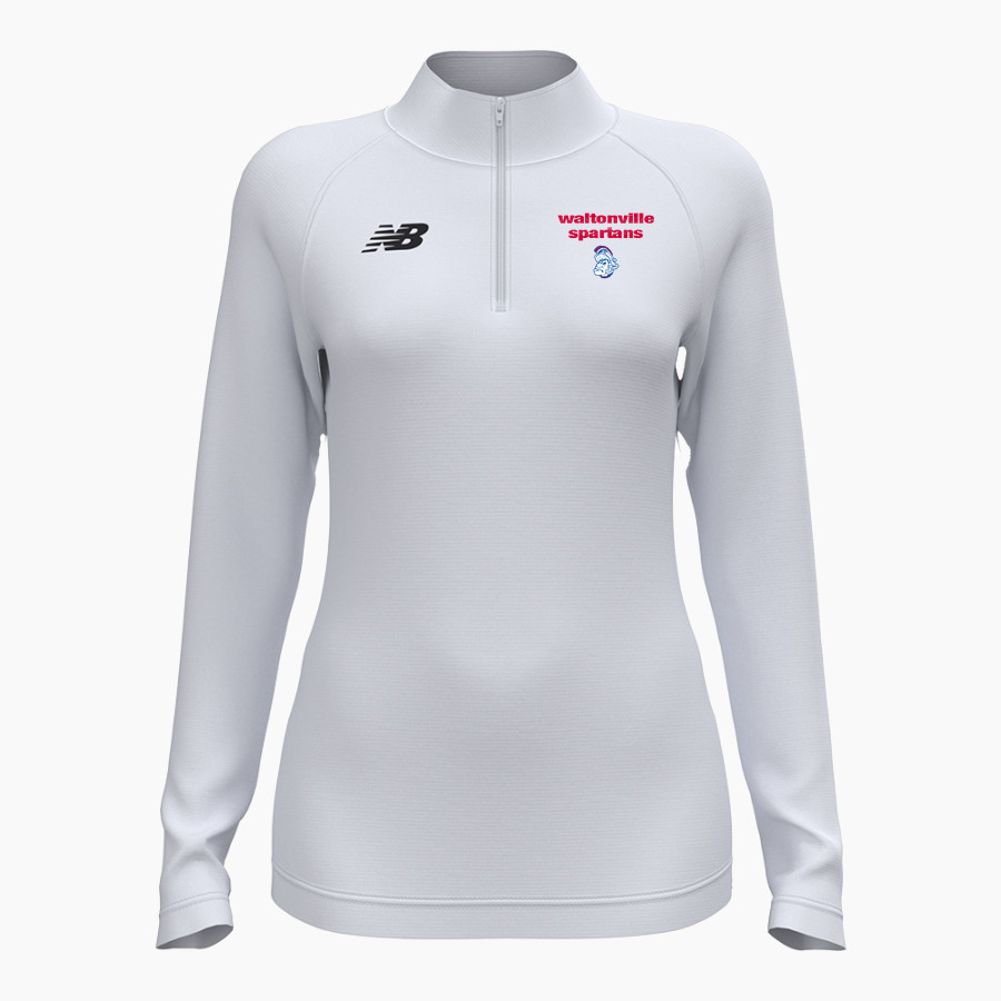 Waltonville Spartans <span class="pdp-name-mascot">Waltonville Spartans</span> New Balance Women's Athletics Half Zip 2.0