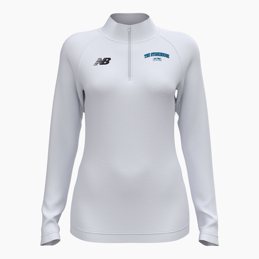 The StoreHouse The StoreHouse <span class="pdp-name-mascot">The StoreHouse</span> New Balance Women's Athletics Half Zip 2.0