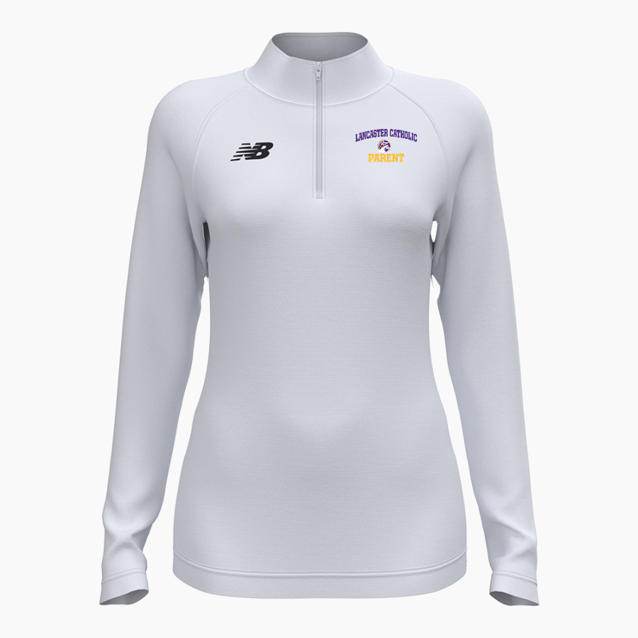LANCASTER CATHOLIC HIGH SCHOOL CRUSADERS <span class="pdp-name-mascot">LANCASTER CRUSADERS</span> New Balance Women's Athletics Half Zip 2.0