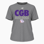 BEMENT MIDDLE SCHOOL BULLDOGS New Balance Women's Activate Tech Tee Front Thumbnail