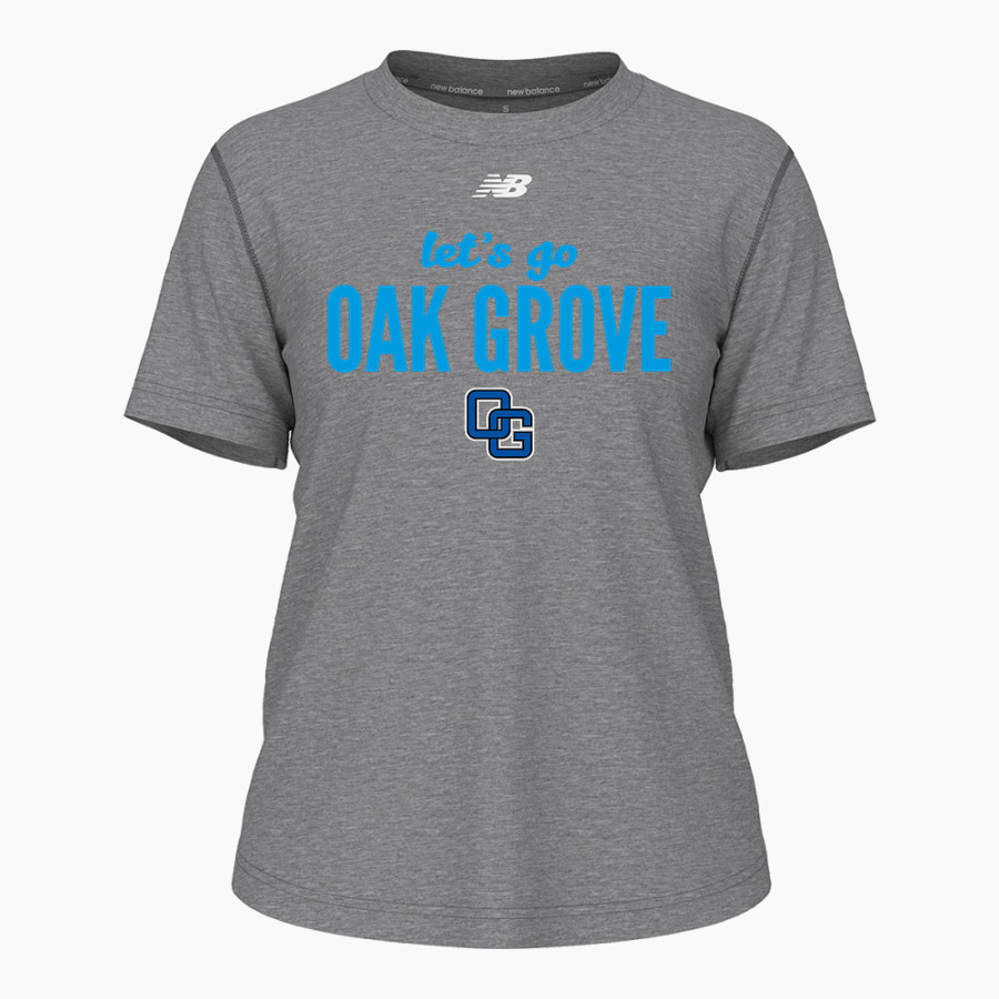 Oak Grove Grizzlies <span class="pdp-name-mascot">Oak Grove Grizzlies</span> New Balance Women's Activate Tech Tee