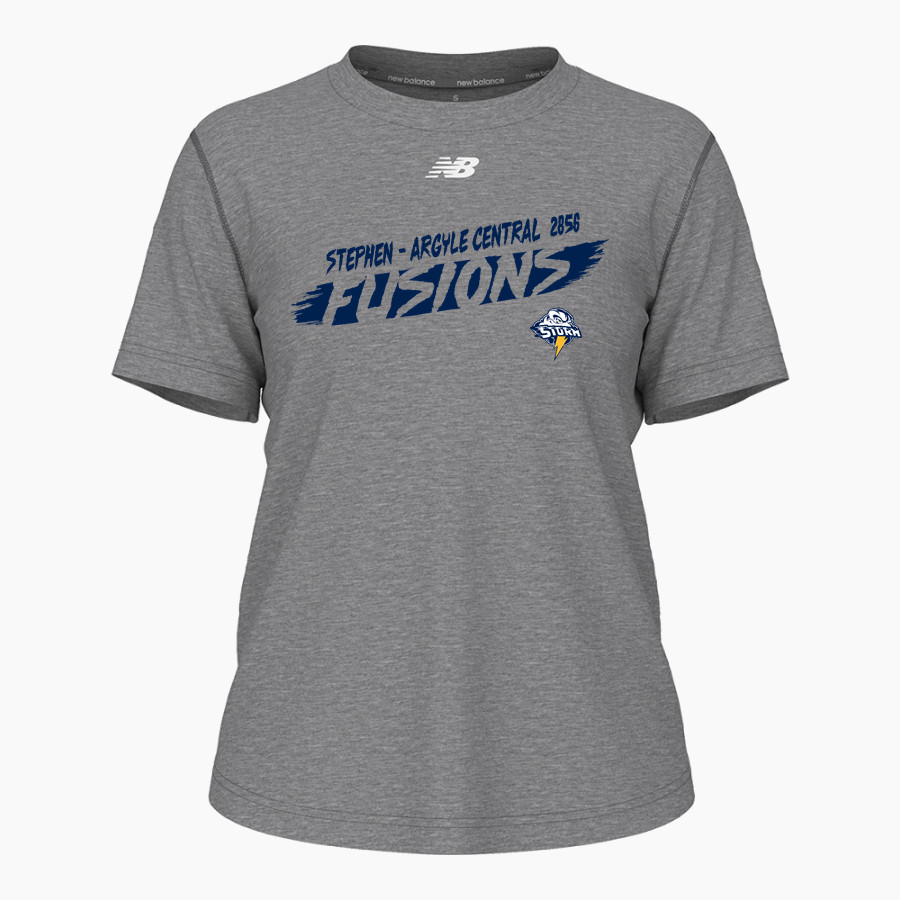 Stephen - Argyle Central 2856 Fusions New Balance Women's Activate Tech Tee