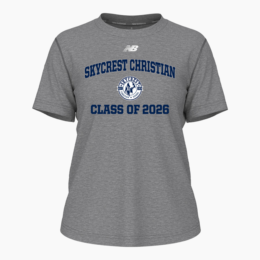 SKYCREST CHRISTIAN Skyhawks <span class="pdp-name-mascot">SKYCREST CHRISTIAN SCHOOL</span> New Balance Women's Activate Tech Tee