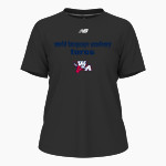 World Language Academy Toros <span class="pdp-name-mascot">World Language Academy Middle School Toros</span> New Balance Women's Activate Tech Tee Front Thumbnail