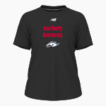 Zachary Broncos <span class="pdp-name-mascot">Zachary Broncos</span> New Balance Women's Activate Tech Tee Front Thumbnail