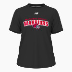 SPARTANBURG CHRISTIAN ACADEMY WARRIORS <span class="pdp-name-mascot">SPARTANBURG WARRIORS</span> New Balance Women's Activate Tech Tee Front Thumbnail