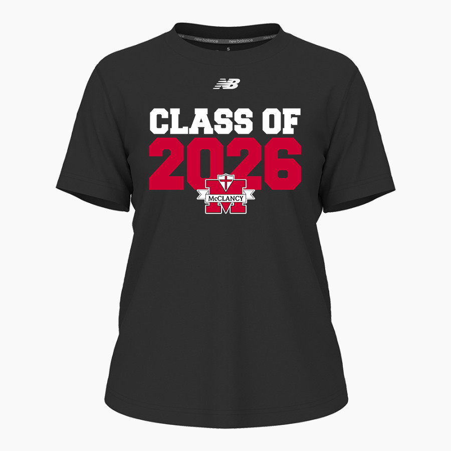 Monsignor McClancy Crusaders <span class="pdp-name-mascot">Monsignor McClancy Crusaders</span> New Balance Women's Activate Tech Tee