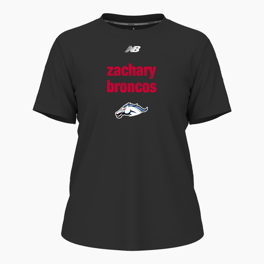 Zachary Broncos <span class="pdp-name-mascot">Zachary Broncos</span> New Balance Women's Activate Tech Tee