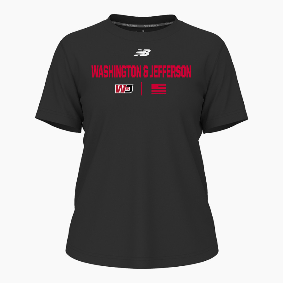 Washington & Jefferson Presidents <span class="pdp-name-mascot">Washington & Jefferson</span> New Balance Women's Activate Tech Tee