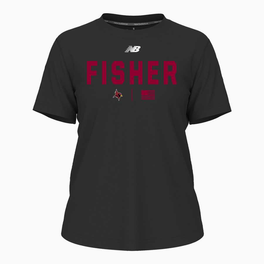 Fisher Cardinals <span class="pdp-name-mascot">Fisher Cardinals</span> New Balance Women's Activate Tech Tee