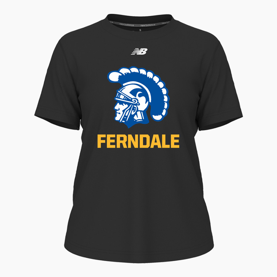 Ferndale Trojans <span class="pdp-name-mascot">Ferndale Trojans</span> New Balance Women's Activate Tech Tee