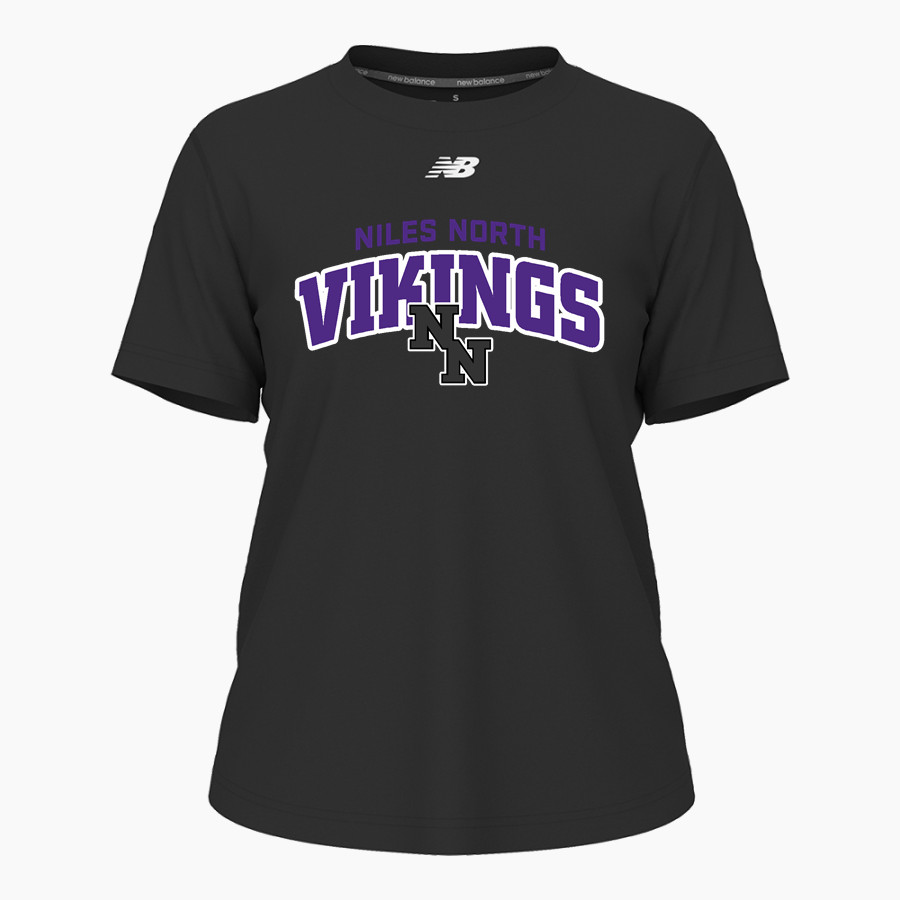 Niles North Vikings New Balance Women's Activate Tech Tee