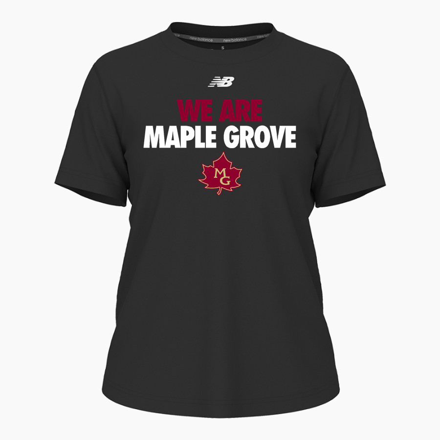 Maple Grove Crimson <span class="pdp-name-mascot">Maple Grove Crimson</span> New Balance Women's Activate Tech Tee
