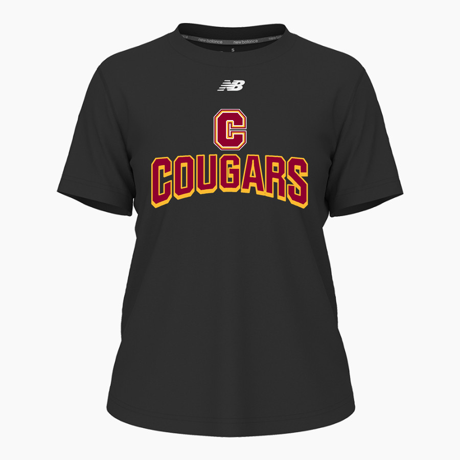 CAPITAL HIGH SCHOOL COUGARS <span class="pdp-name-mascot">CAPITAL COUGARS</span> New Balance Women's Activate Tech Tee