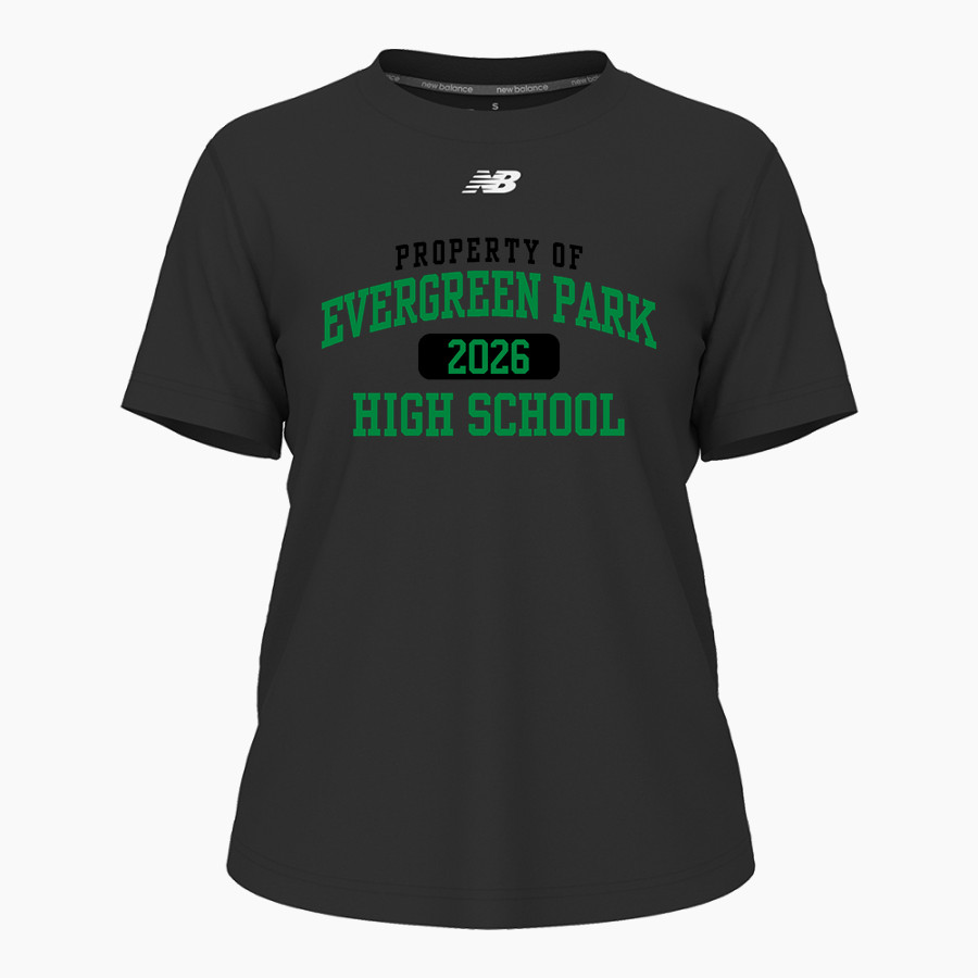 EVERGREEN PARK HIGH SCHOOL MUSTANGS <span class="pdp-name-mascot">EVERGREEN PARK MUSTANGS</span> New Balance Women's Activate Tech Tee