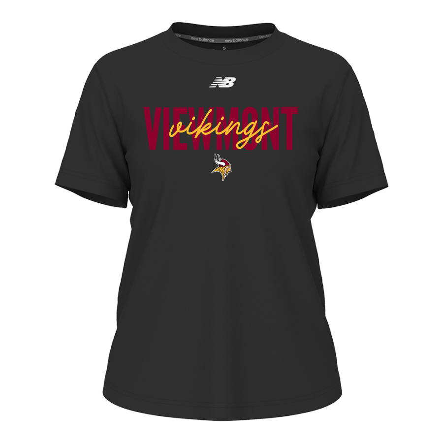 VIEWMONT HIGH SCHOOL VIKINGS <span class="pdp-name-mascot">VIEWMONT VIKINGS</span> New Balance Women's Activate Tech Tee